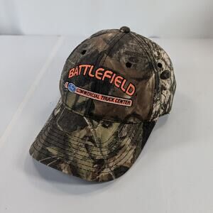 Battlefield Ford Commercial Truck Center Culpeper Strapback Cap Hat Camouflage